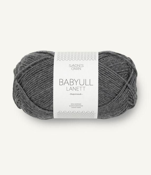 Hovedbilde Babyull Lanett 1053 Dark Grey Melange